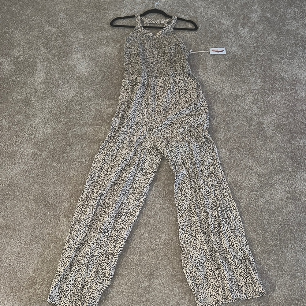 Jessica Simpson cheetah jumpsuit